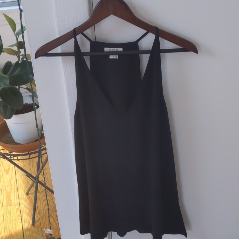 Aritzia Babaton black tank
